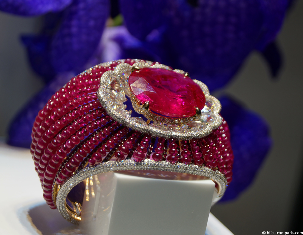 Bracelet de Chatila, rubis, diamants